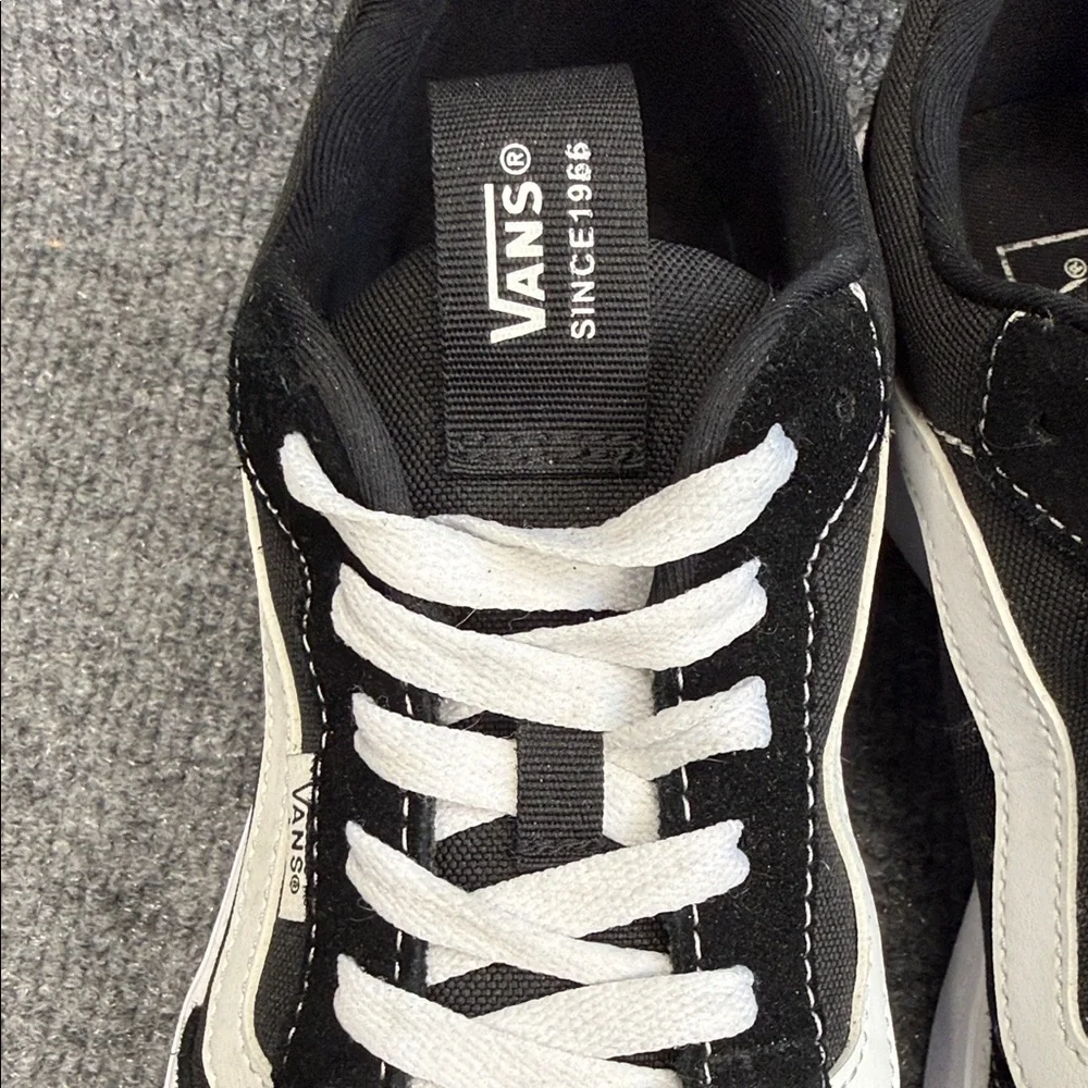 Vans Range EXP Black & White Men's Low-Top Sneakers Size 10.5 - Picture 8 of 12